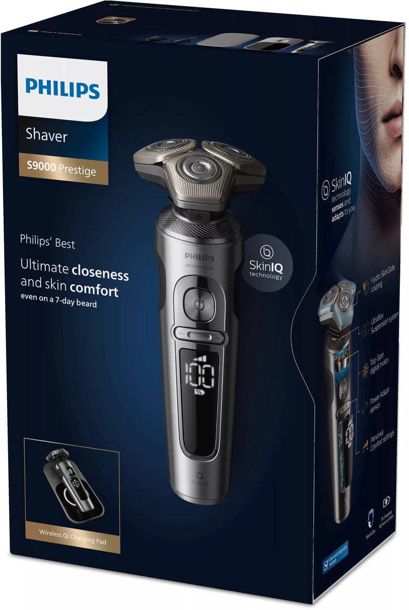 DAP S9000 Prestige Elektrisch Scheerapparaat met SkinIQ - afbeelding 2