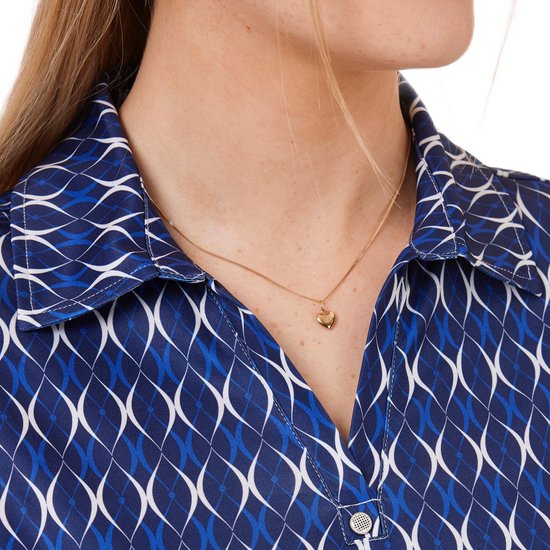 Func Factory dames Top Alice blue print maat 42 van Func Factory — afbeelding 3