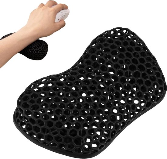 LexonElec Polssteunen Voor 80% Compact Gaming Draadloos Office Mechanisch LED Backlit PC Toetsenbord Ergonomisch Faux Leather Wrist Support 6 Antislip Rubberen Voetjes Zacht Memory Foam Wrist Rest