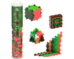 foto van Plus-Plus Tube jungle 240 delige bouwset - 4263 - Bouwspeelgoed - Constructiespeelgoed - Set met bouwstenen - Vanaf 5 jaar