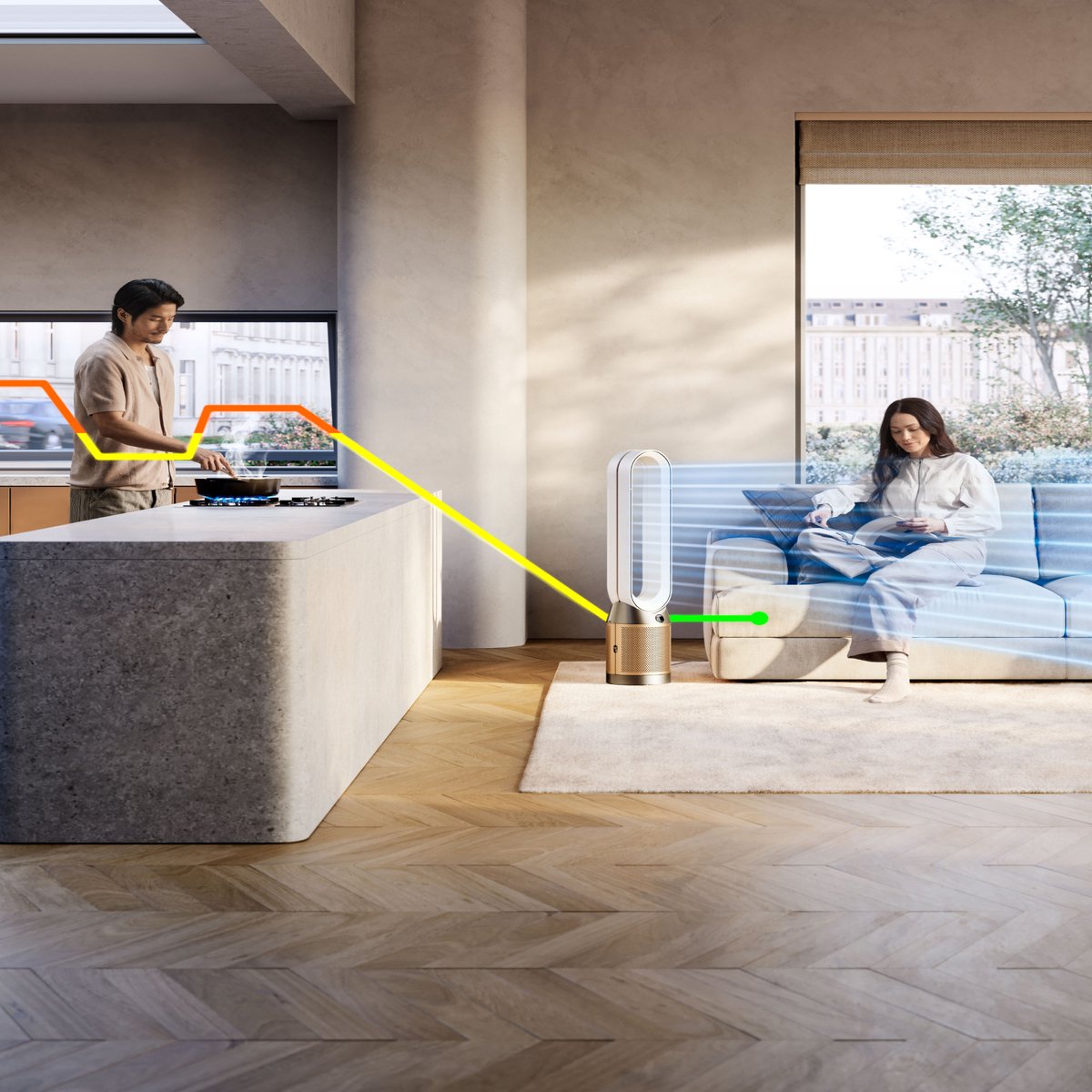 Dyson Purifier Cool PC2 De-NOx - Luchtreiniger thumbnail 5