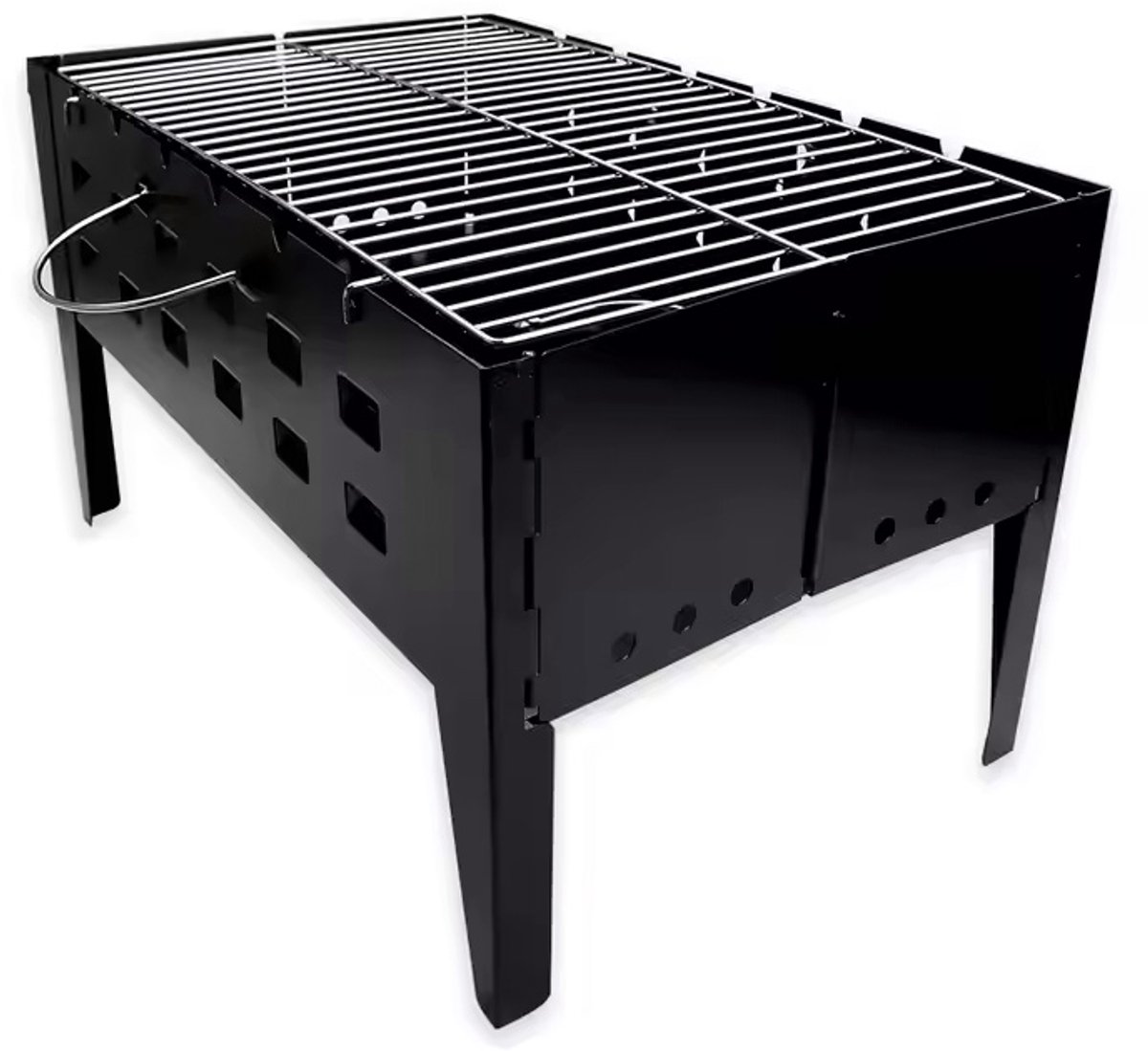 Caligril Barbecue Grill - Handig Meeneem BBQ - Makkelijk opzetten - 50x31x30CM - 3.2KG