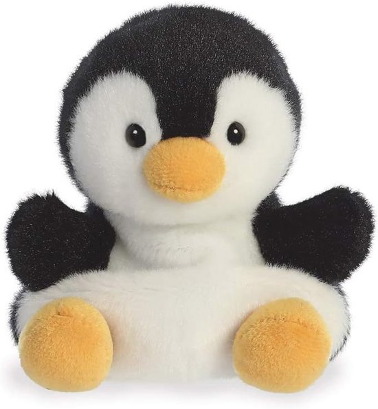 Pluche pinguïn mama en baby, kleine pluche pop, 33 cm, zacht en pluizig als een echte pinguïn, cadeau voor alle leeftijden en gelegenheden