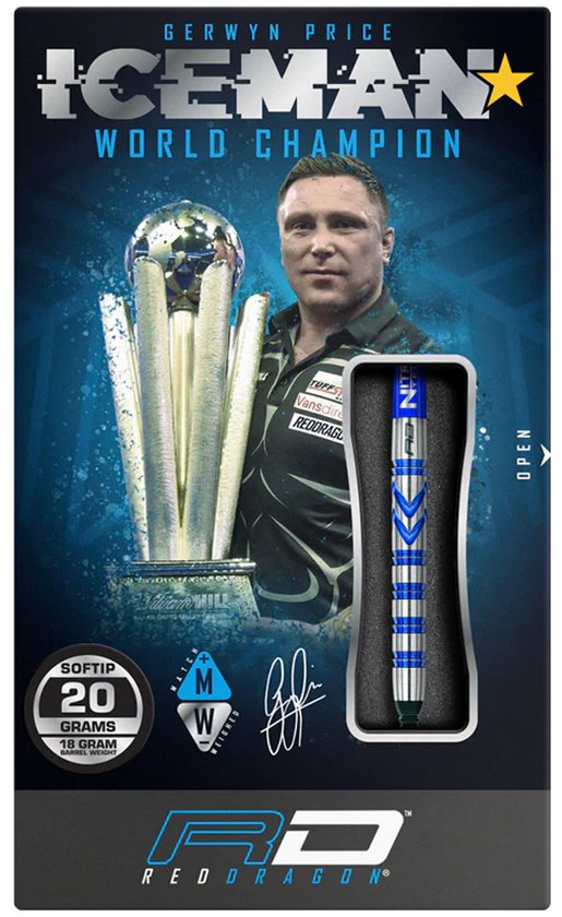 Red Dragon Gerwyn Price 90% - Soft Tip Darts van Merkloos — afbeelding 5