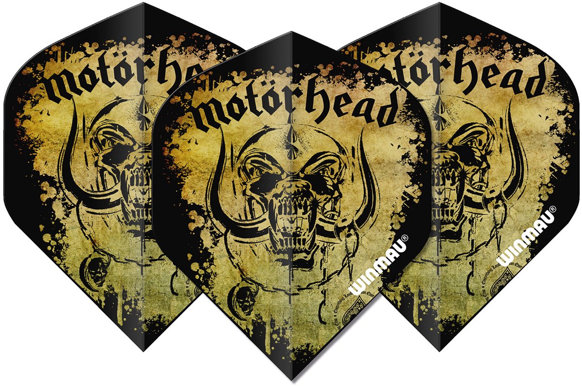 Winmau Rock Legends Motorhead - Acid Splat - Dart Flights