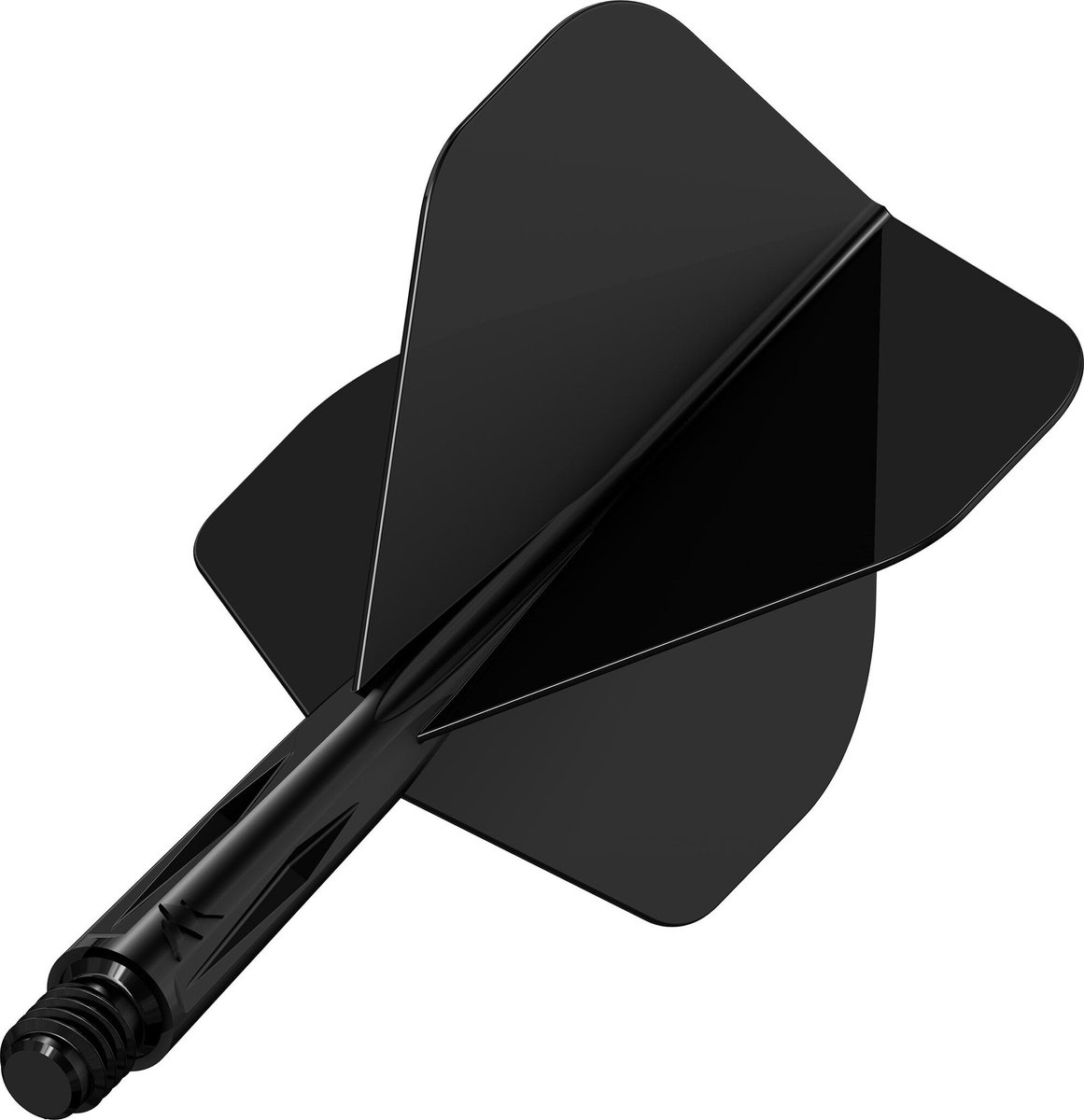 Mission Force 90 Black NO2 - Dart Flights Short