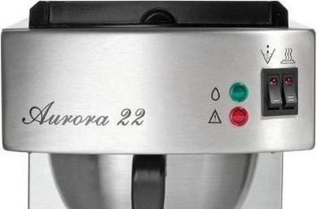 Koffiemachine Aurora 22 | RVS | 2 Liter | bol.com