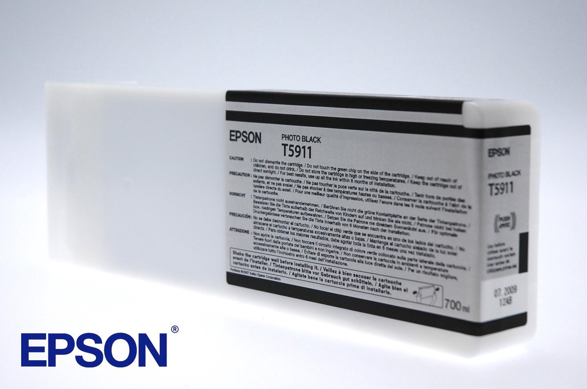 Epson T5911 - Inktcartridge / Foto Zwart