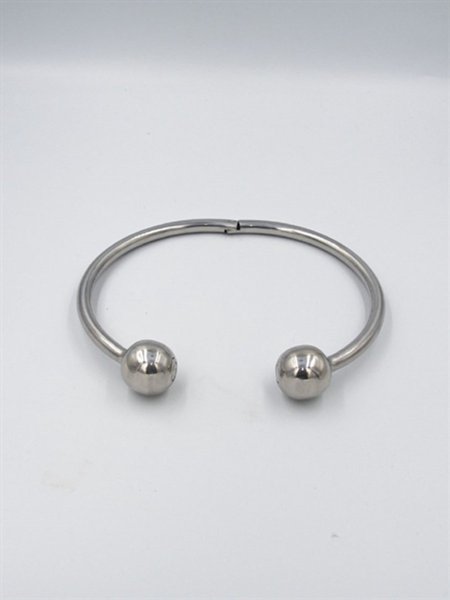 Steel barbell collar with magnet closure Small