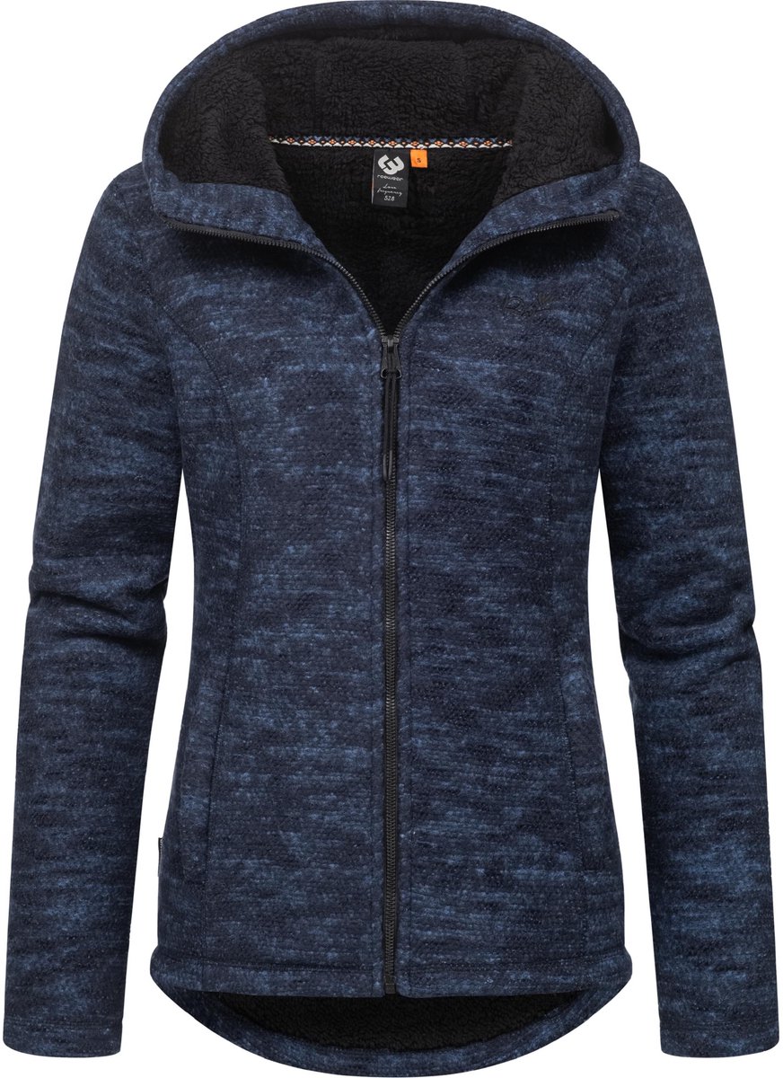 Ragwear Dames Vest met capuchon Lyshka Melange