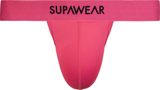 String néon SUPAWEAR rose Pink - Taille M - Sous-vêtements homme - String pour homme - String homme