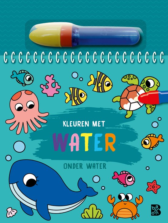 Kleuren met water 1 - Onder water - cover