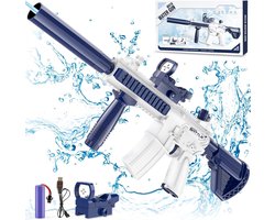 Waterpistool elektrisch - Automatisch waterpistool - Zomer speelgoed - Watergevecht - Super Soaker - Oplaadbaar waterpistool - Kinderplezier - Waterpret - Strand speelgoed - Tuinspeelgoed - Elektrisch speelgoed - Waterbattle - Outdoor fun - Vakanties