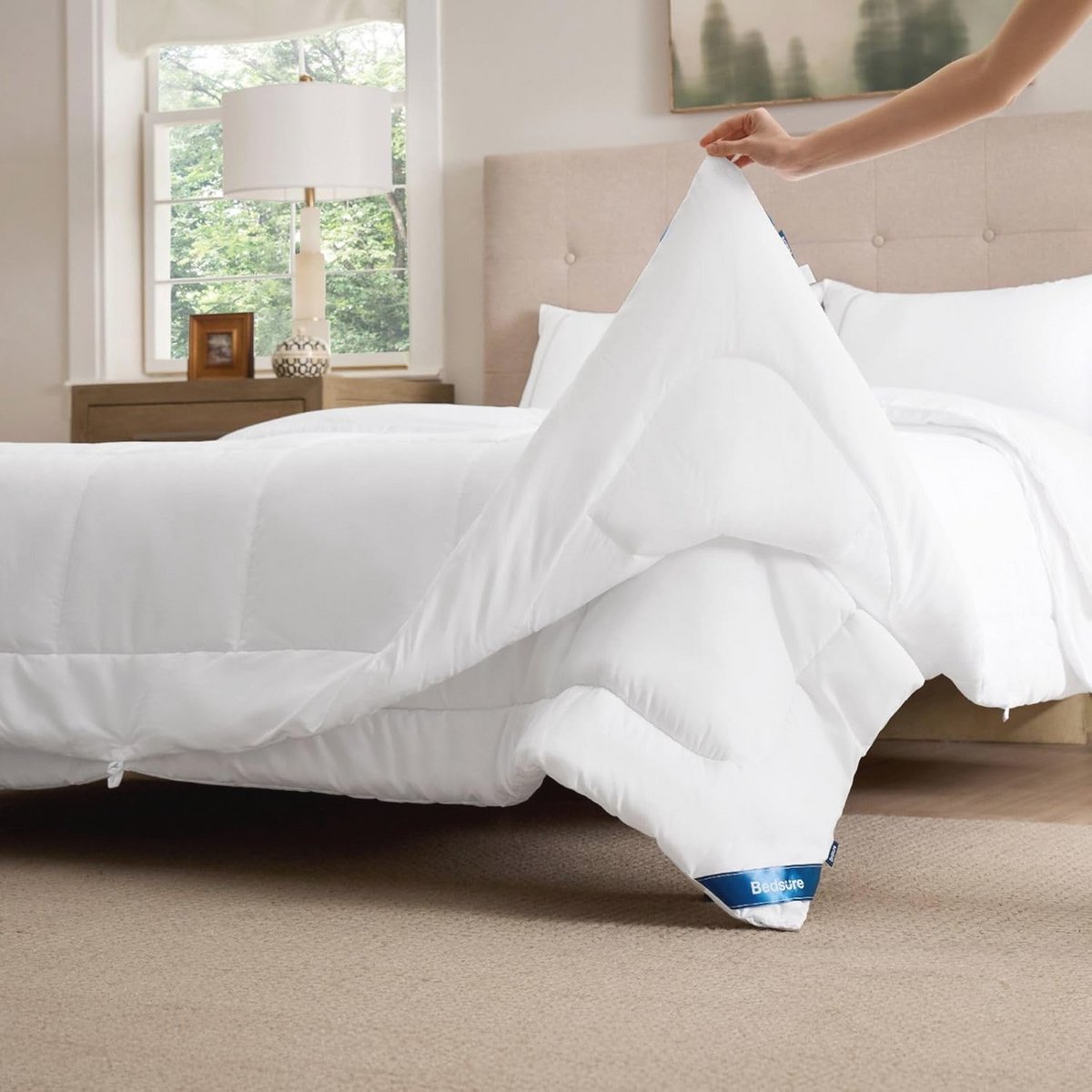 Comfortabel 4-seizoenen Dekbed 155x220 cm - Ademend en Zacht