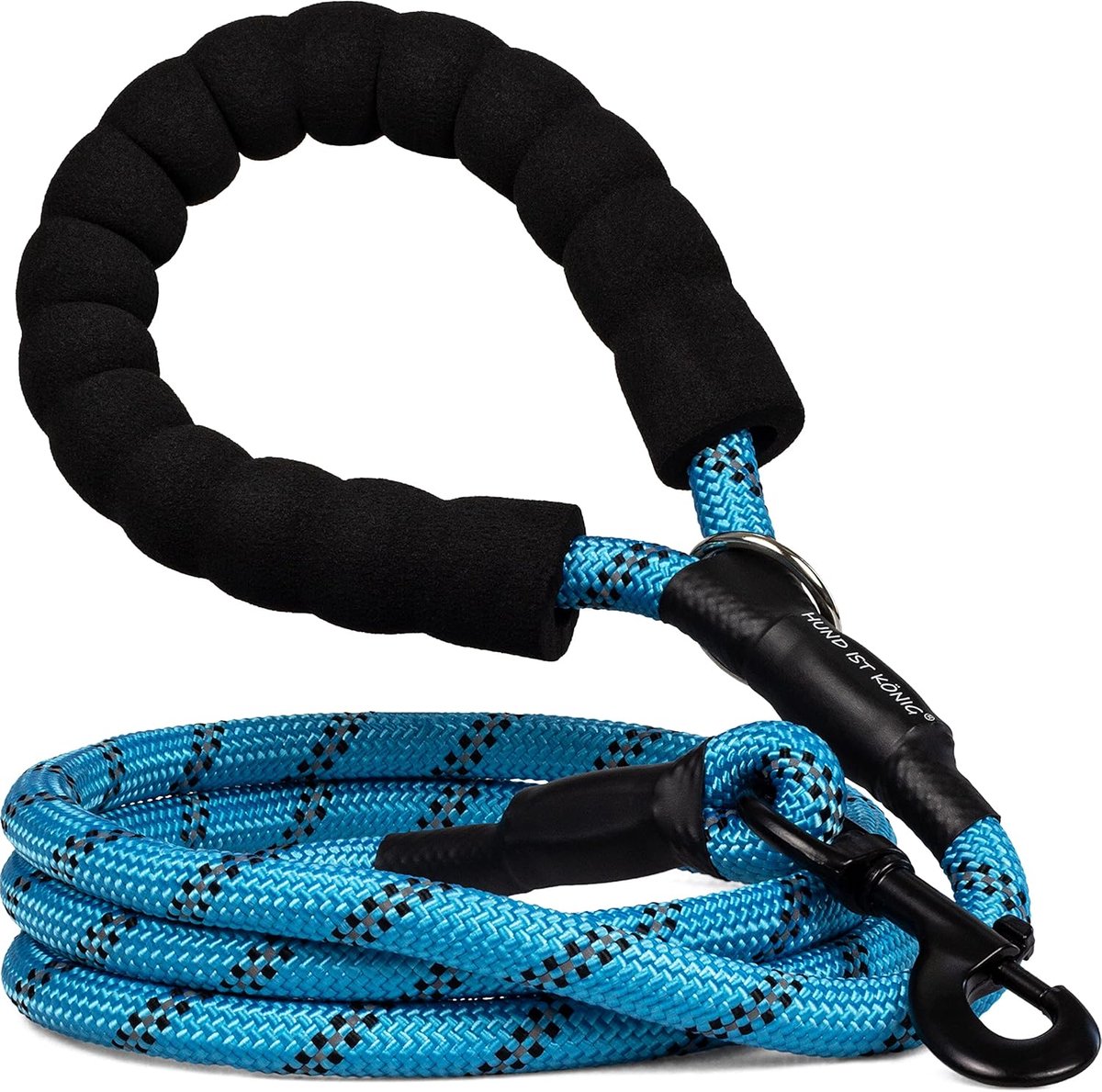 Hondenriem 1,5 m - Reflecterende en duurzame leiband voor training en wandelen - Voor alle rassen - Lichtgewicht met comfortabele grip