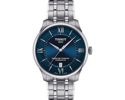 Tissot Chemin Des Tourelles Powermatic 80 T1398071104800 Horloge - Staal - Zilverkleurig - Ø 39 mm