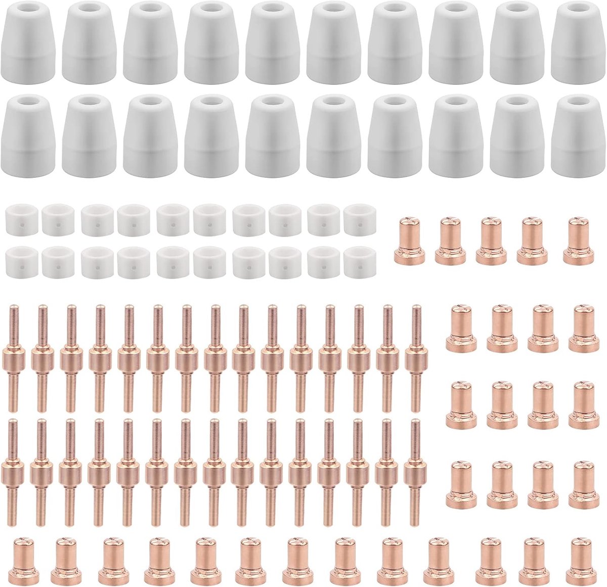Plasmasnijder accessoires - 100 stuks reserveonderdelen plasma snijsproeiers