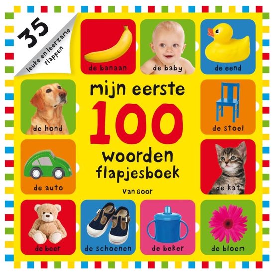Mijn eerste 100 woorden flapjesboek