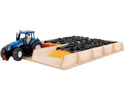 foto van Kids Globe Sleufsilo Hout 1:32