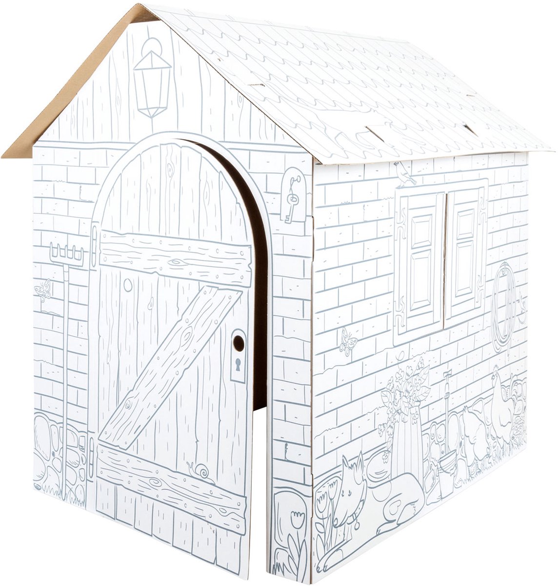 small foot - Little House Cardboard Playhouse