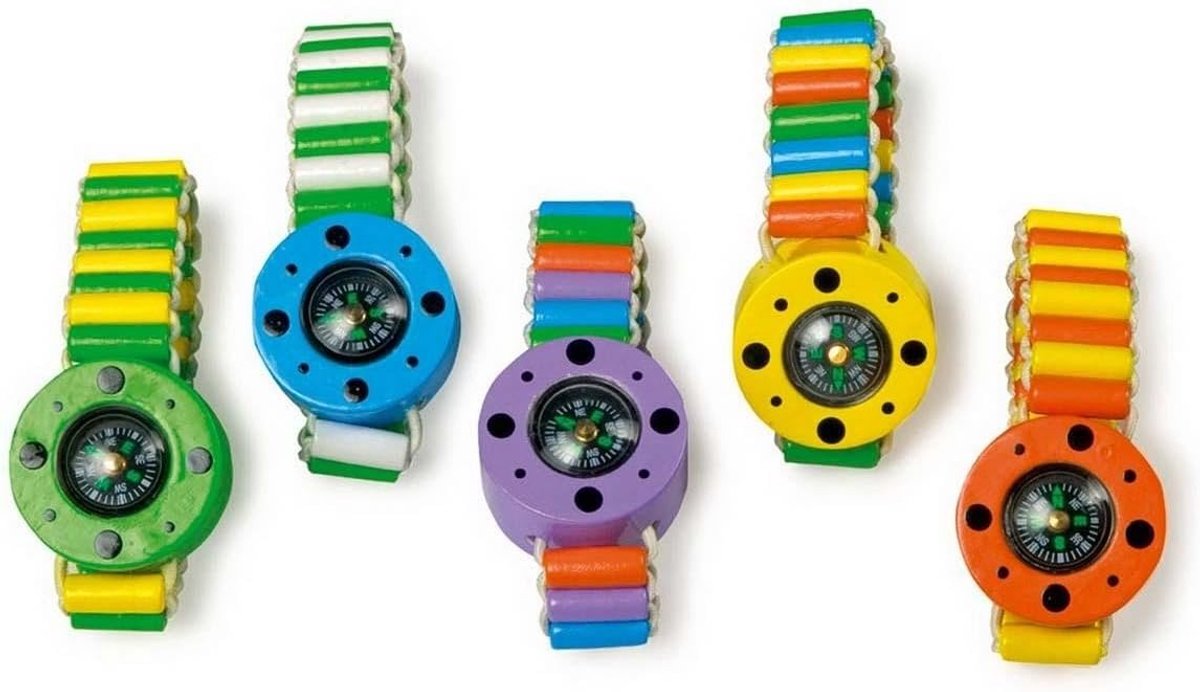 7587 Armband Kompas - veelzijdig - 5-delige set - uniek design