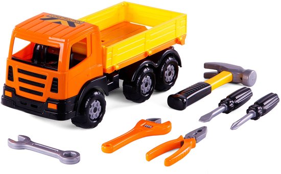 Cavallino XL Kiepvrachtenwagen met Gereedschap, 6dlg.