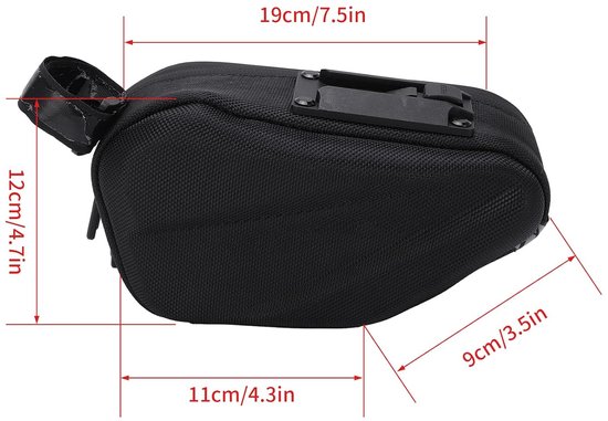 EVOC SEAT BAG TOUR, kleine zadeltas (hoogwaardige zadeltas, lichtgewicht fietsaccessoires, slijtvaste fietstas, maat: L, afmetingen: cm, inhoud: 2 l), Carbon Grey EVOC SEAT BAG TOUR, kleine zadeltas (hoogwaardige zadeltas, lichtgewicht fietsaccessoires, slijtvaste fietstas, maat: L, afmetingen: cm, inhoud: 2 l), Carbon Grey