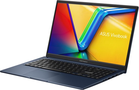 ASUS Vivobook 15 X1504VA-BQ3028W Intel Core 5 120U Laptop 39,6 cm (15.6") Full HD 16 GB DDR4-SDRAM 512 GB SSD Wi-Fi 6 (802.11ax) Windows 11 Home Nederlands Blauw - ASUS - Hoofdafbeelding