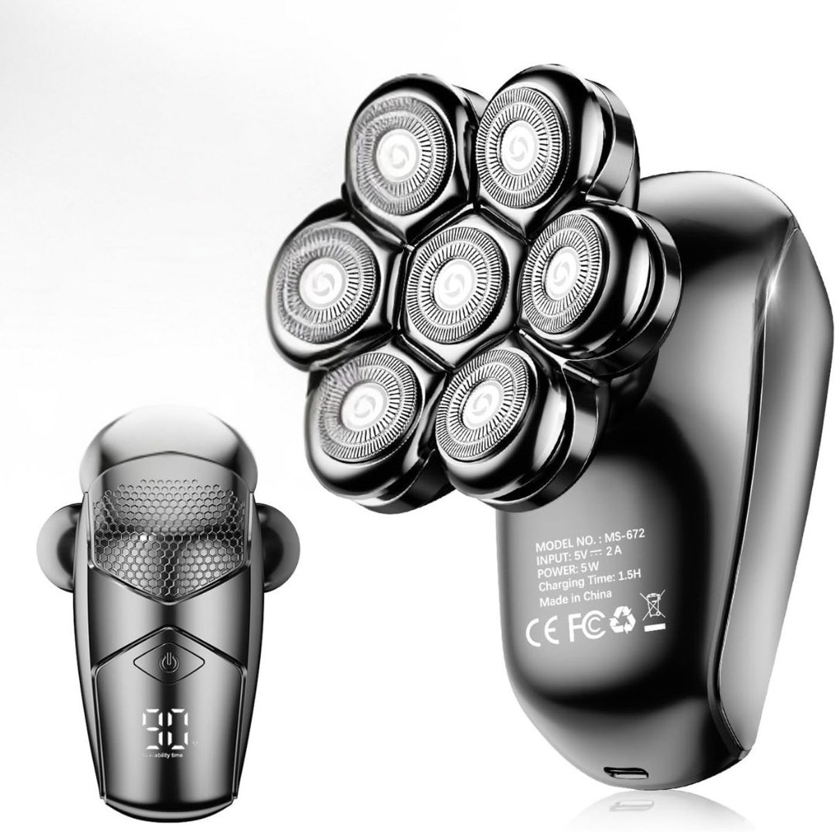Scheerapparaat Mannen - Bodygroomer - Trimmer - Grijs