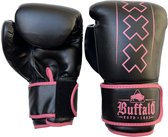 Buffalo Outrage bokshandschoenen zwart met roze 12oz