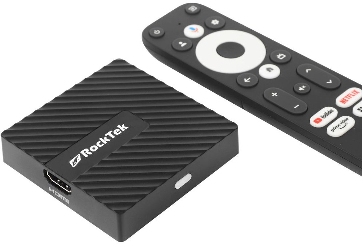 Rocktek GB1 - 4K Google TV Dongle with Chromecast Dolby Vision & Atmos