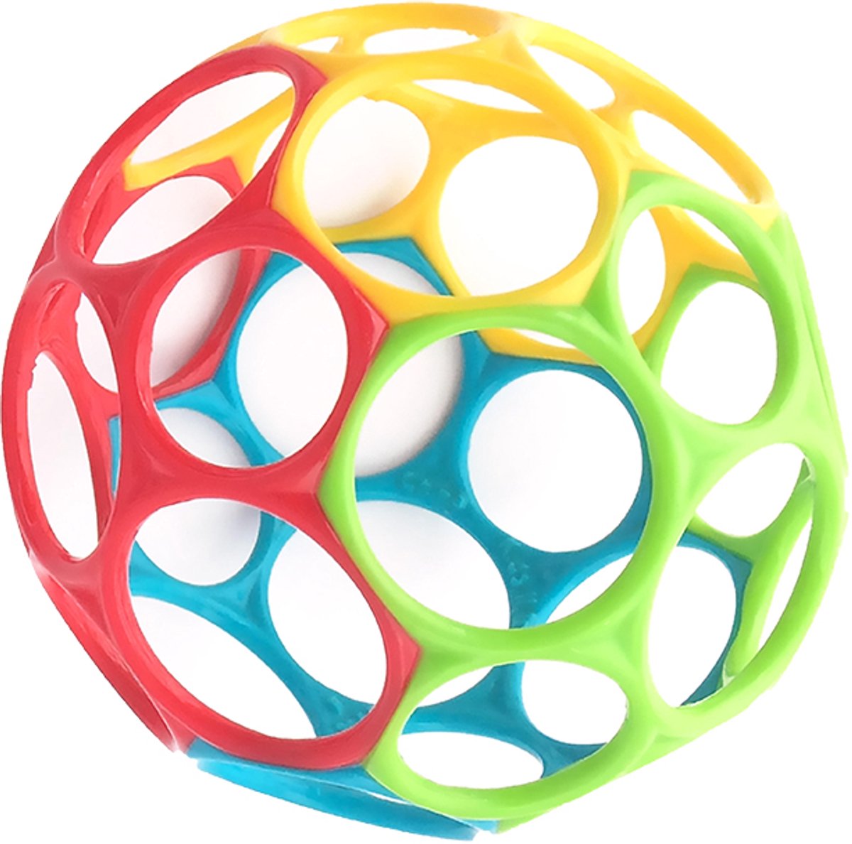 Oball classic babybal multicolor - Oball - vanaf 0 maanden
