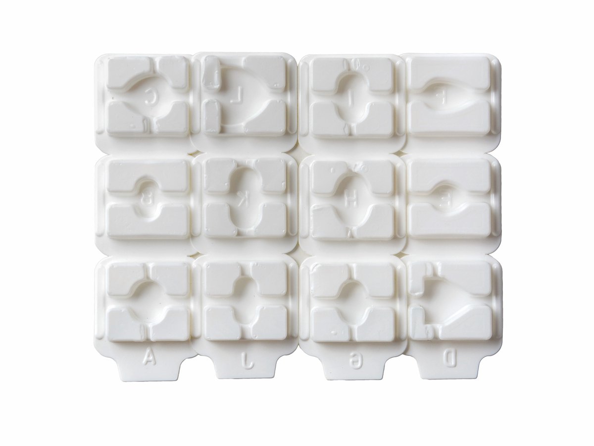 Sundo Tablettensplijter Met opbergvak - Wit