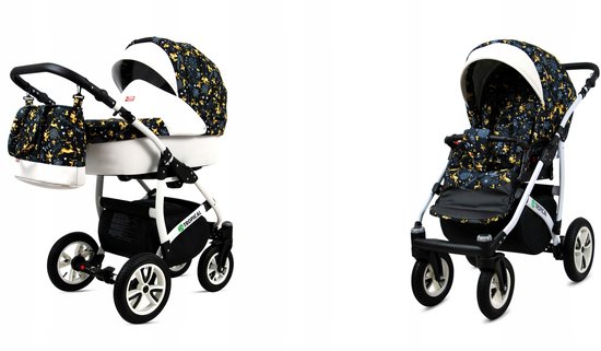 BabyLux Kinderwagen 2in1