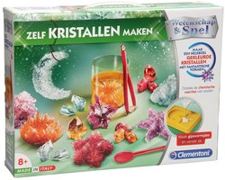 foto van Clementoni Wetenschap & Spel - Zelf Kristallen Maken - Experimenteerdoos - Educatief Speelgoed 8+ Jaar