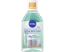NIVEA Derma Skin Clear Micellair Water - Cleanser - Reinigingswater Vermindert Onzuiverheden - Make-up Remover - 400 ml