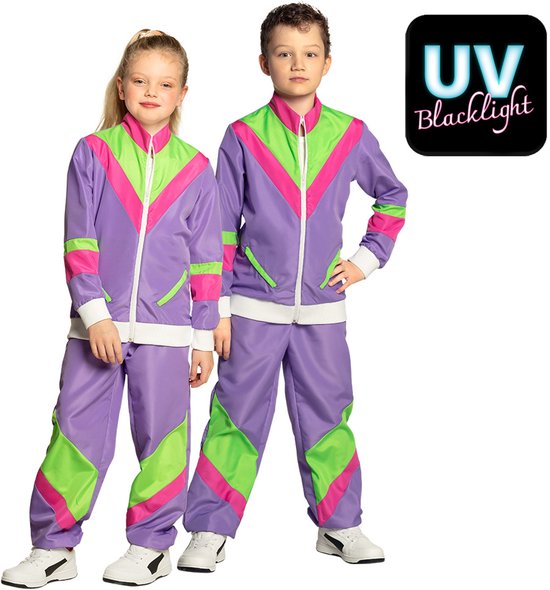 Boland - Trainingspak Retro kind (10-12 jr) - Kinderen - - 80's & 90's - Disco