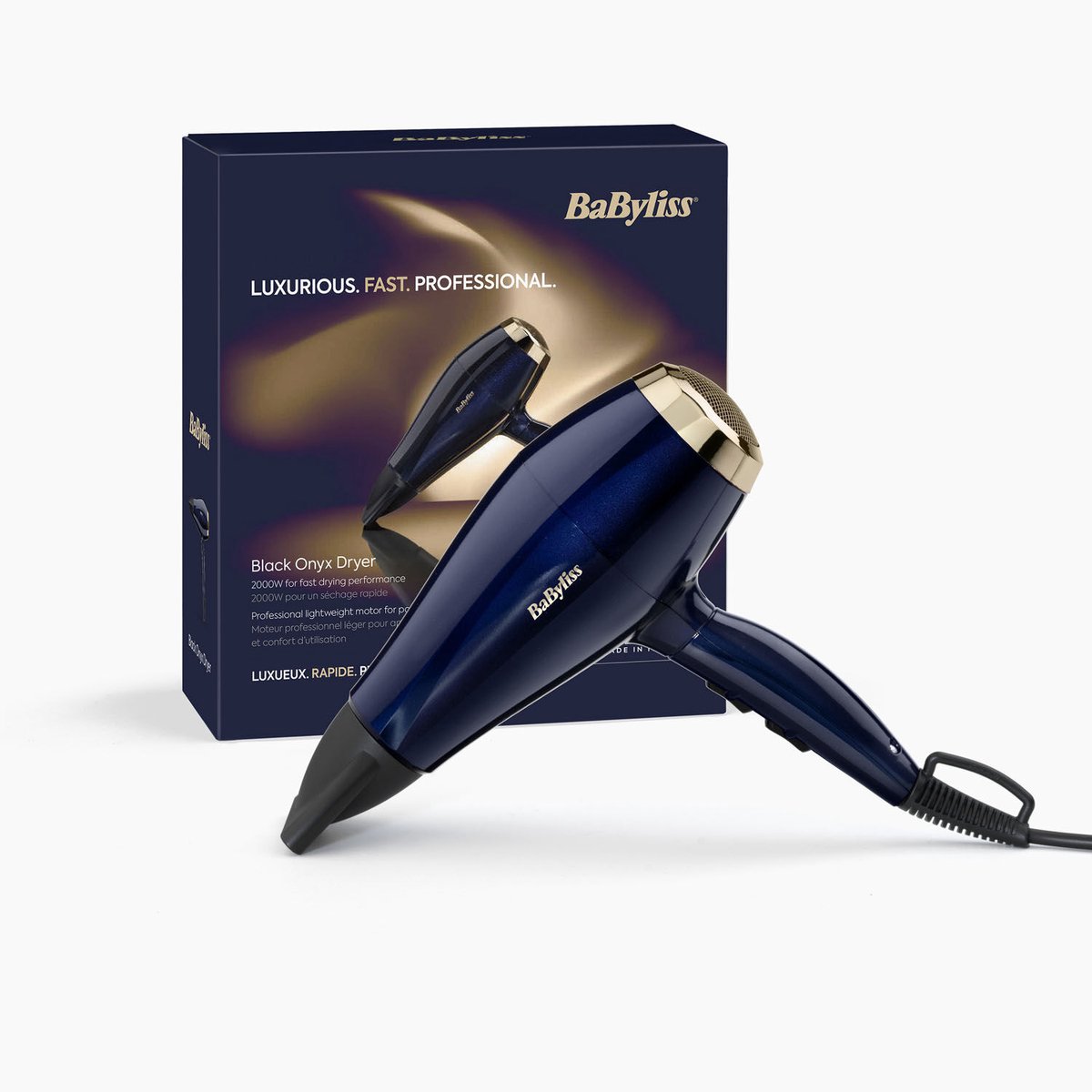 BaByliss Black Onyx Dryer Föhn 5911E - Krachtige motor thumbnail 6