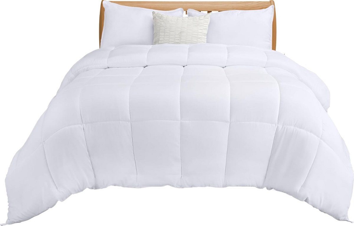 GTB® Dekbed 180x200 - Dekbed - Tweepersoons - Wit - 180cm x 200cm x 10cm
