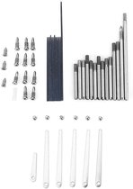 Reparatiegereedschapsset voor klarinetten - Bevestigingsschroeven, instelschroeven, veren en pinnen