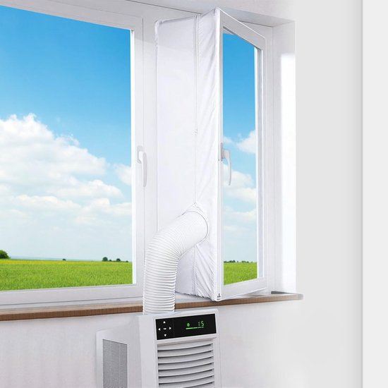 HOOMEE VP Universele Raamafdichtingskit voor Mobiele Airconditioners, Wasdrogers, Afzuigluchtdroger, Airconditioning Raamafdichting voor elke AC, Geschikt voor 400 cm Diepe Negge Openslaande Ramen HOOMEE VP Universele Raamafdichtingskit voor Mobiele Airconditioners, Wasdrogers, Afzuigluchtdroger, Airconditioning Raamafdichting voor elke AC, Geschikt voor 400 cm Diepe Negge Openslaande Ramen