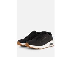 Skechers Uno - Stand On Air - Heren Sneakers - Zwart