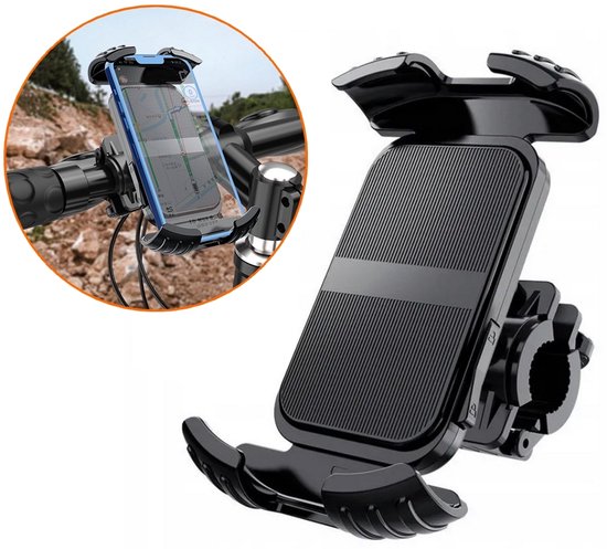 Tiakia Fiets Telefoonhouder [1S Flash-Installatie]Motorfiets