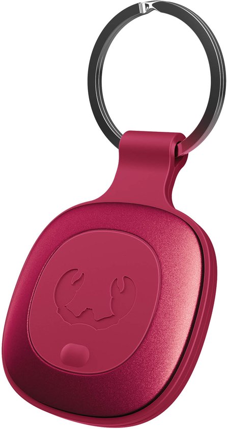 Fresh 'n Rebel Smart Finder Tag - Bluetooth Tracker – Werkt met Apple Find My - Zoek Mijn - Berry Red