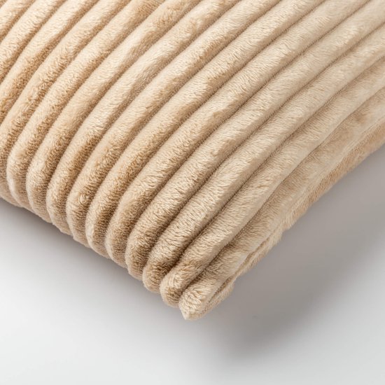 MART - Ensemble de coussins 4 pièces - coussins intérieurs inclus - 45x45 cm - marron, beige, taupe