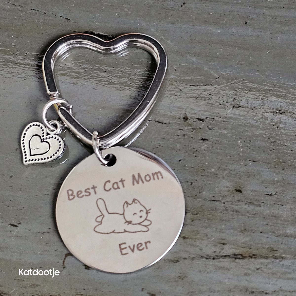 Katdootje - Sleutelhanger - Best catmom
