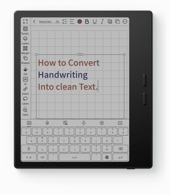 BOOX Go Color 7 Gen II - noir - Liseuse électronique couleur e-ink 7 pouces avec fonction d'écriture, android 13, Play Store, boutons de page