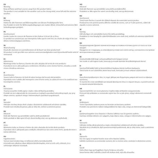 vidaXL - Tipitent - 5-persoons - waterdicht - grijs van Vidaxl — afbeelding 4
