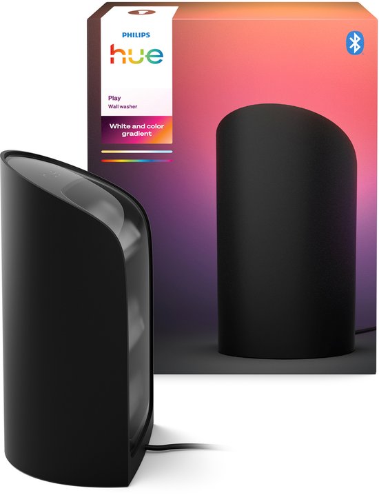 Lampe de table Philips Hue Play Wall Washer noire