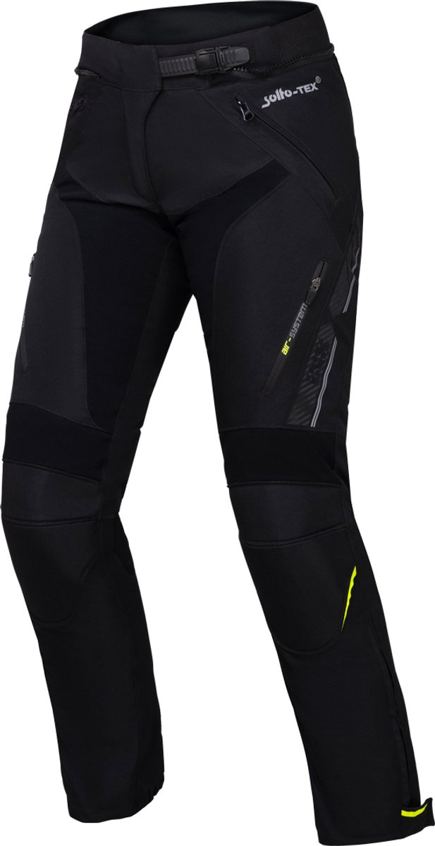 IXS Carbon-ST Waterdichte Zwarte Dames Textiel Motorbroek - Broek